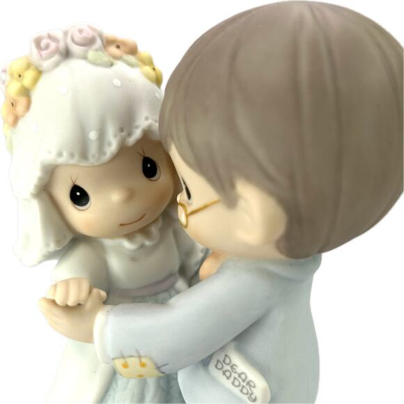 Precious Moments YOU'LL ALWAYS BE DADDY'S LITTLE GIRL 488224 Wedding Dance‎ 2000 - Picture 6 of 13